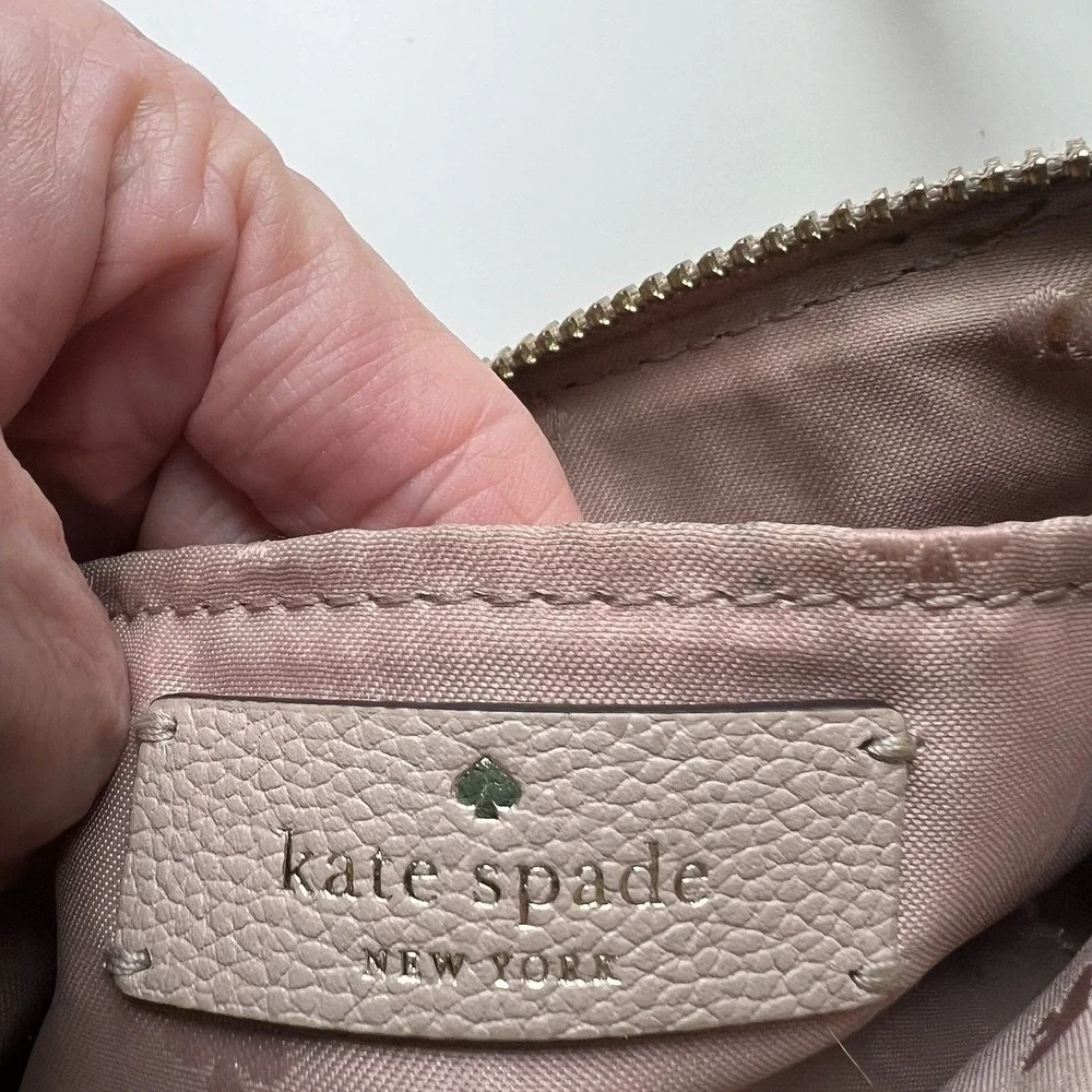 Kate Spade  Crossbody Purse Bag in Warm Beige/Light Pink S338
